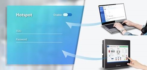 Панели cMT X с WiFi модулем M02